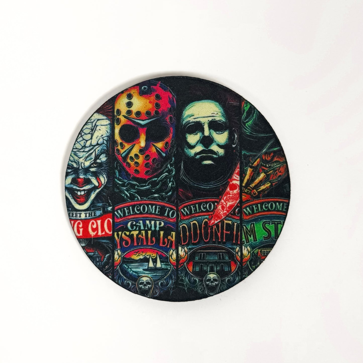 Horror Neoprene Coaster