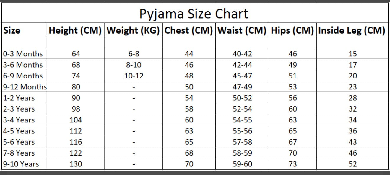 Personalised Pink Teddy Bear Stripe Kids Pyjamas - Pre Order