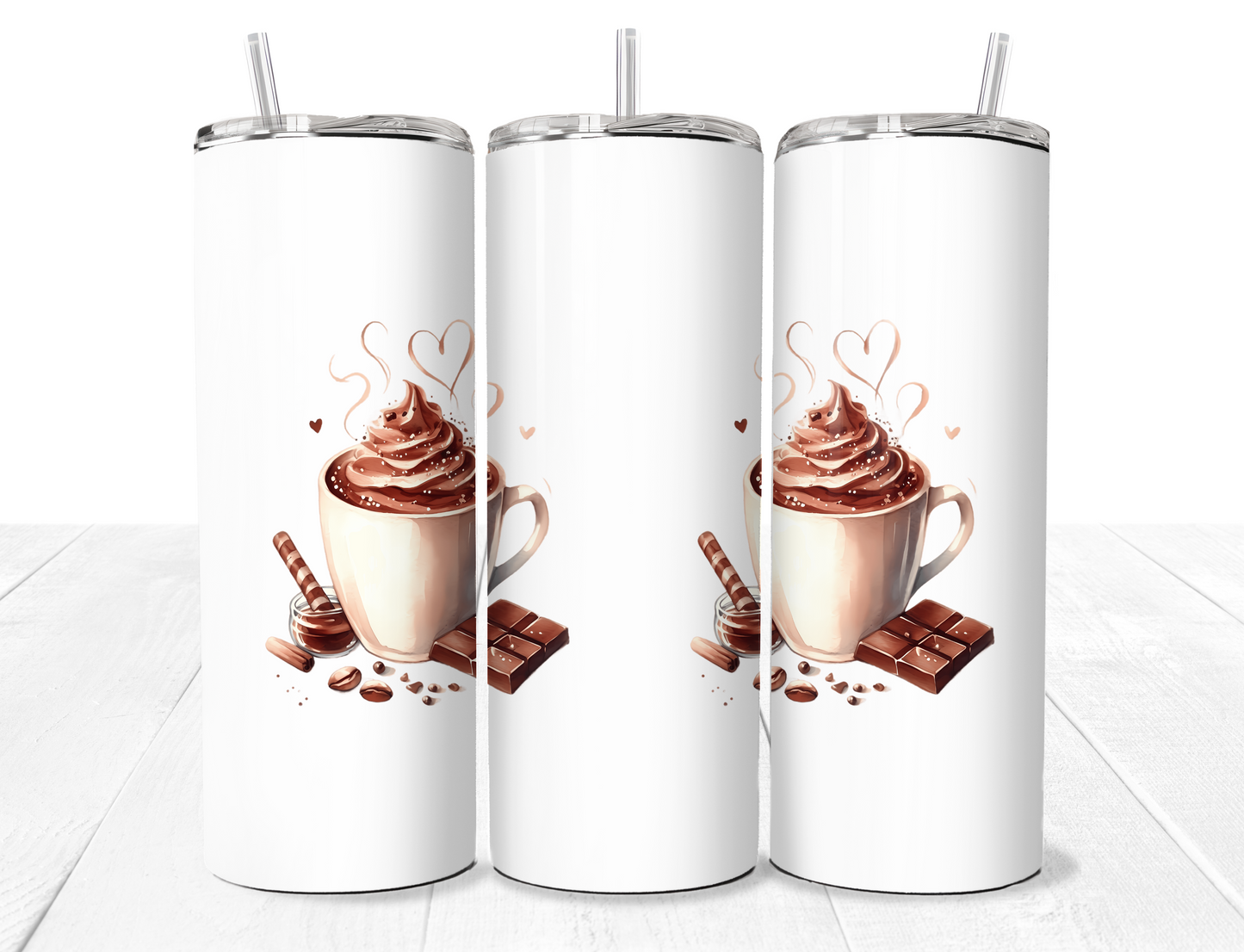 Hot Cocoa 20oz Stainless Tumbler
