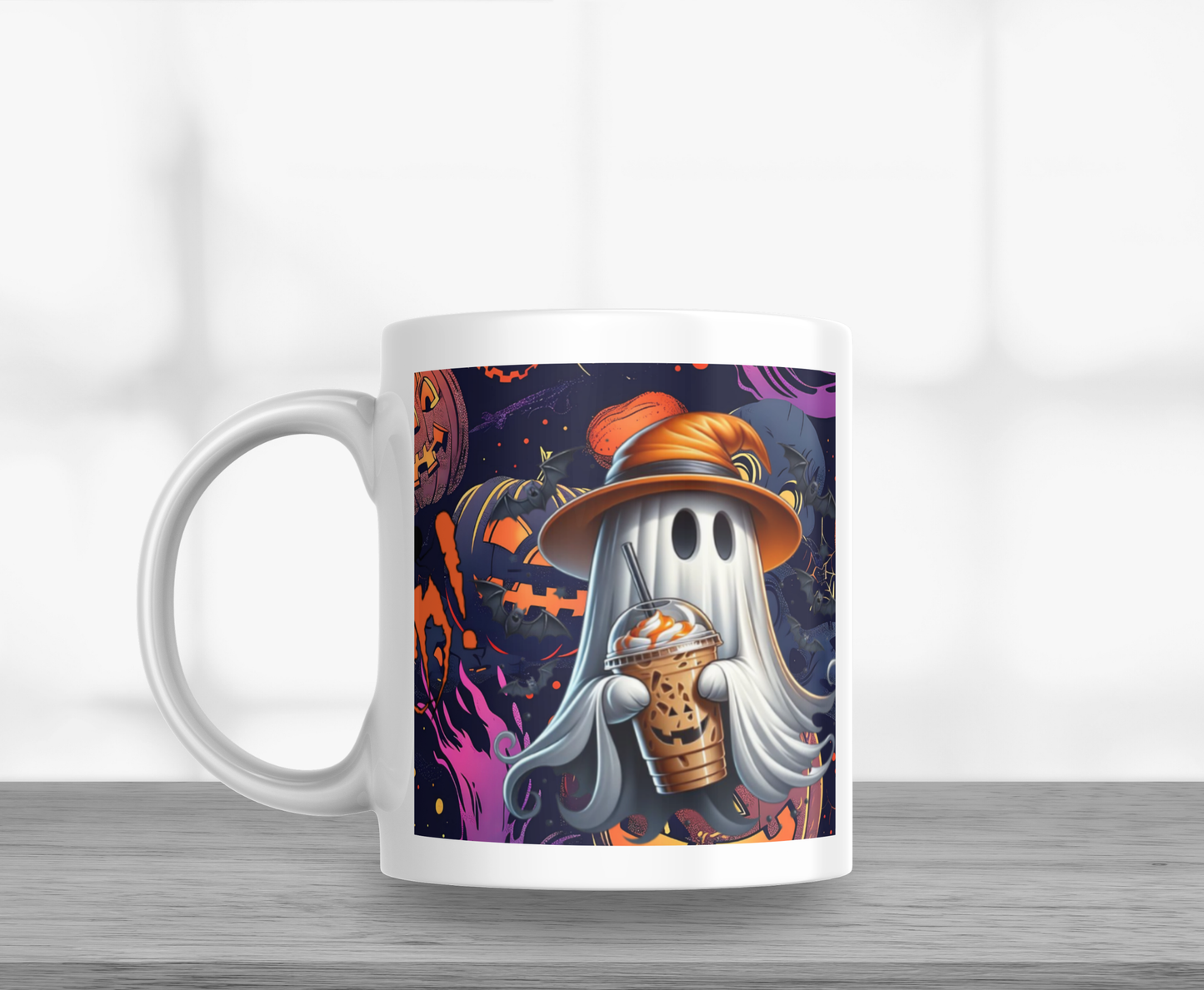 Happy Halloween Ghost 11oz Mug