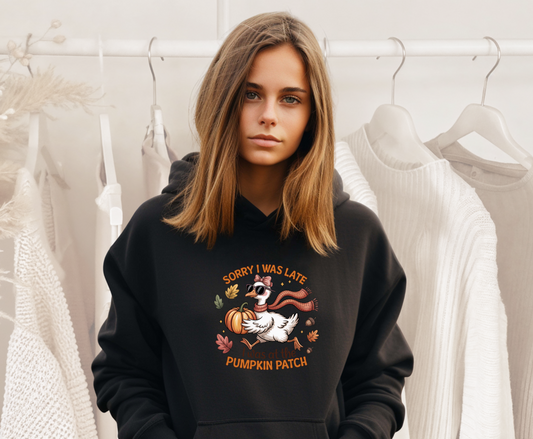 Sorry I Was Late, I Was At The Pumpkin Patch Hoodie