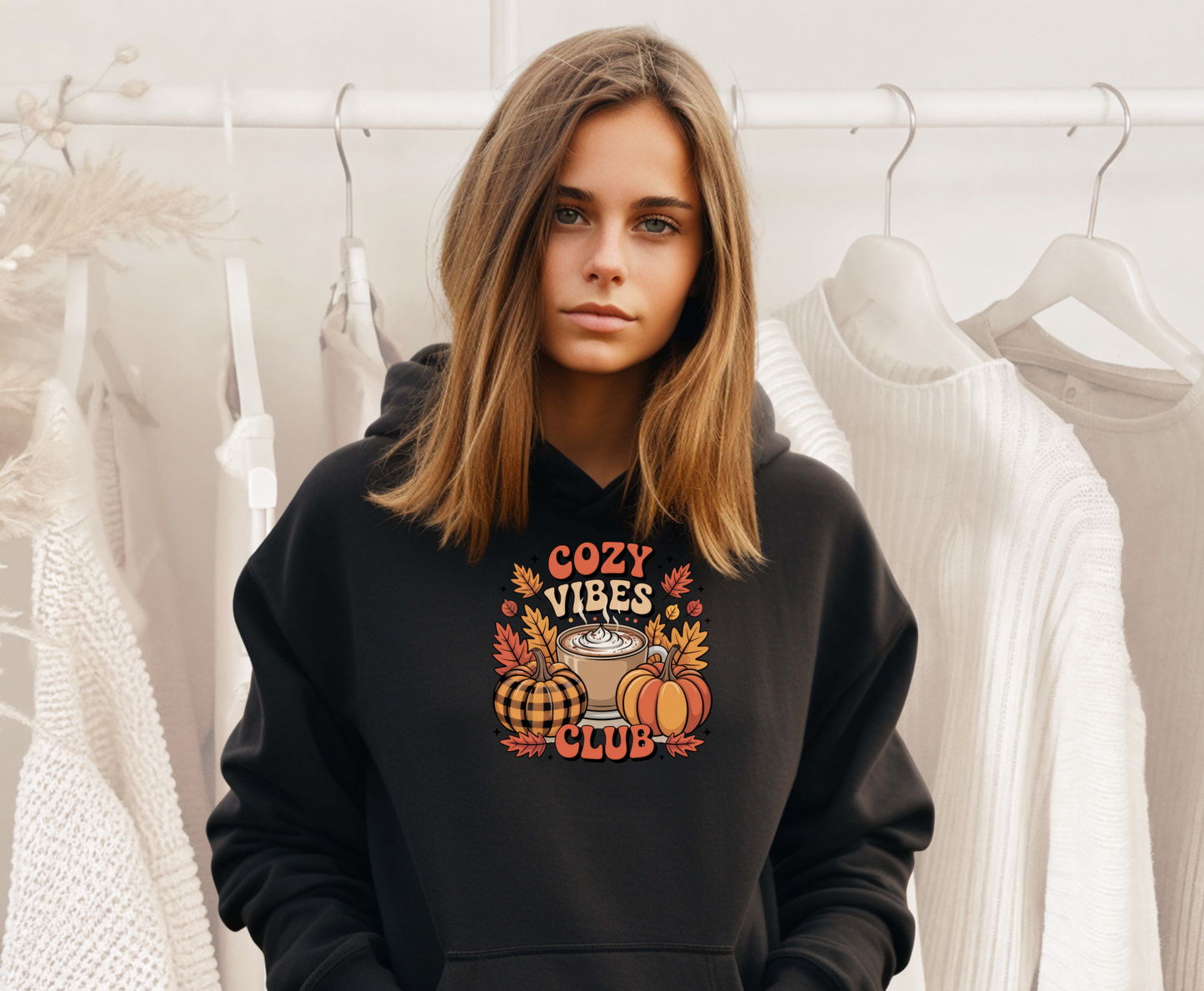 Cosy Vibes Club Hoodie
