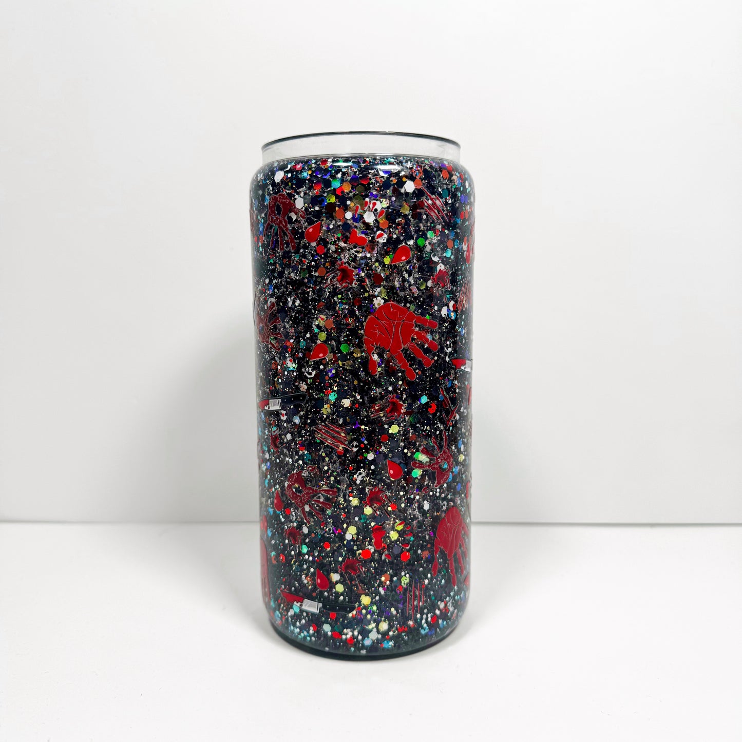 Custom 15oz Glass Handle Snowglobe