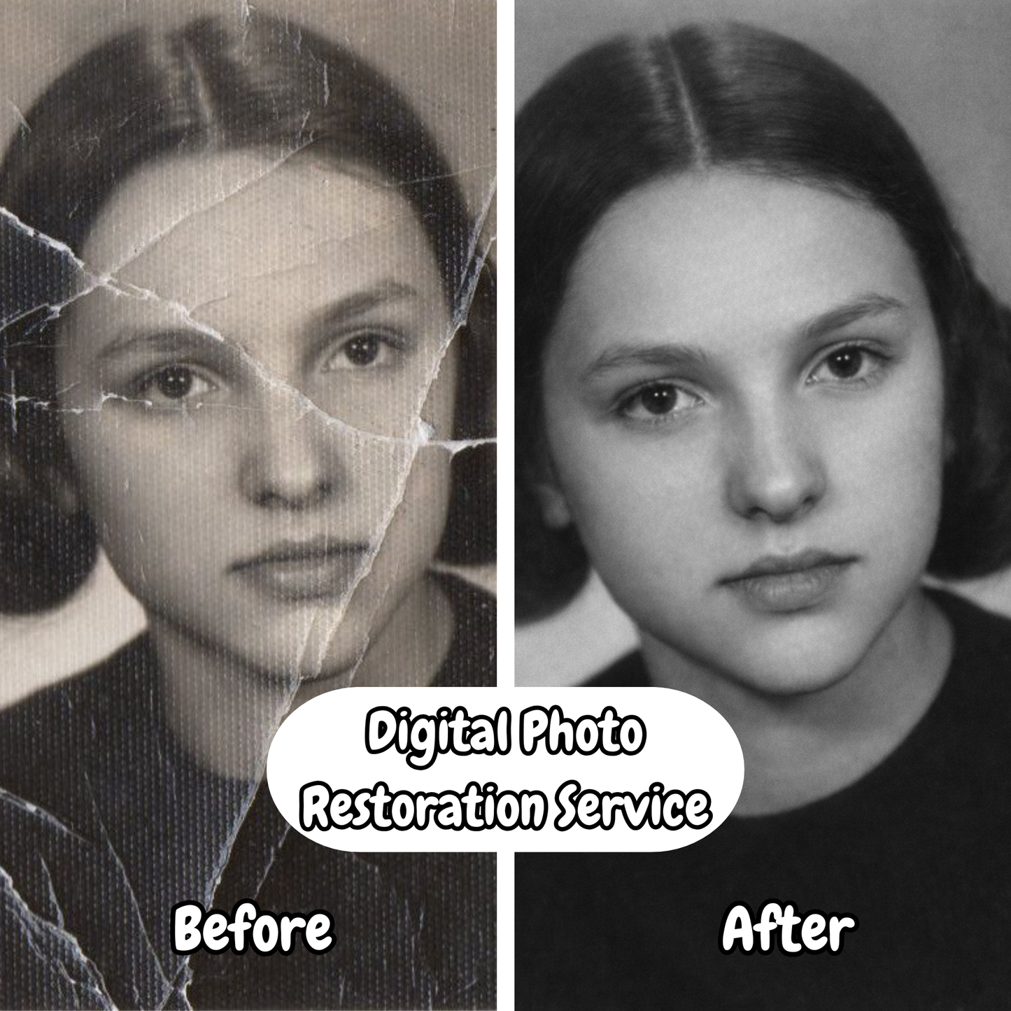 Digital Photo Restoration Service