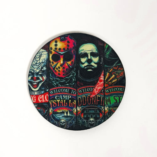 Horror Neoprene Coaster