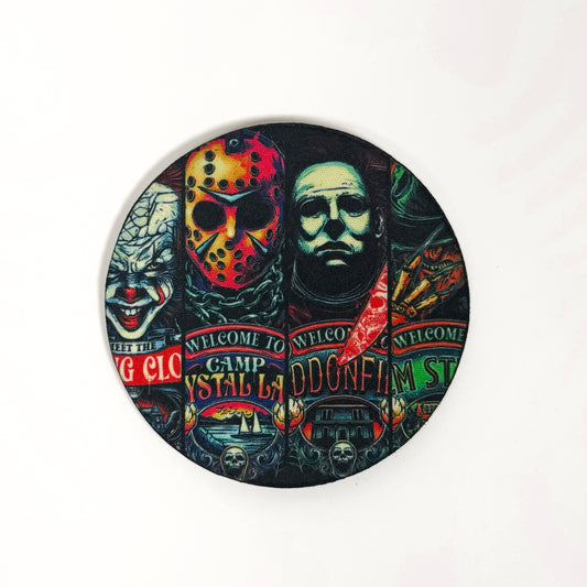 Horror Neoprene Coaster
