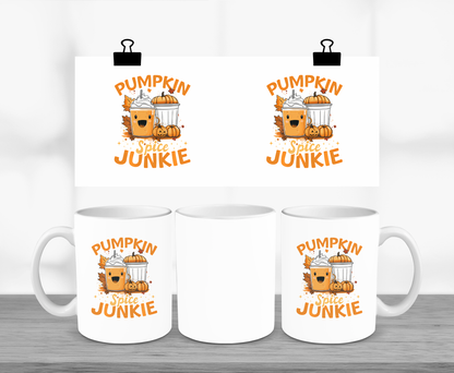 Pumpkin Spice Junkie 11oz Mug