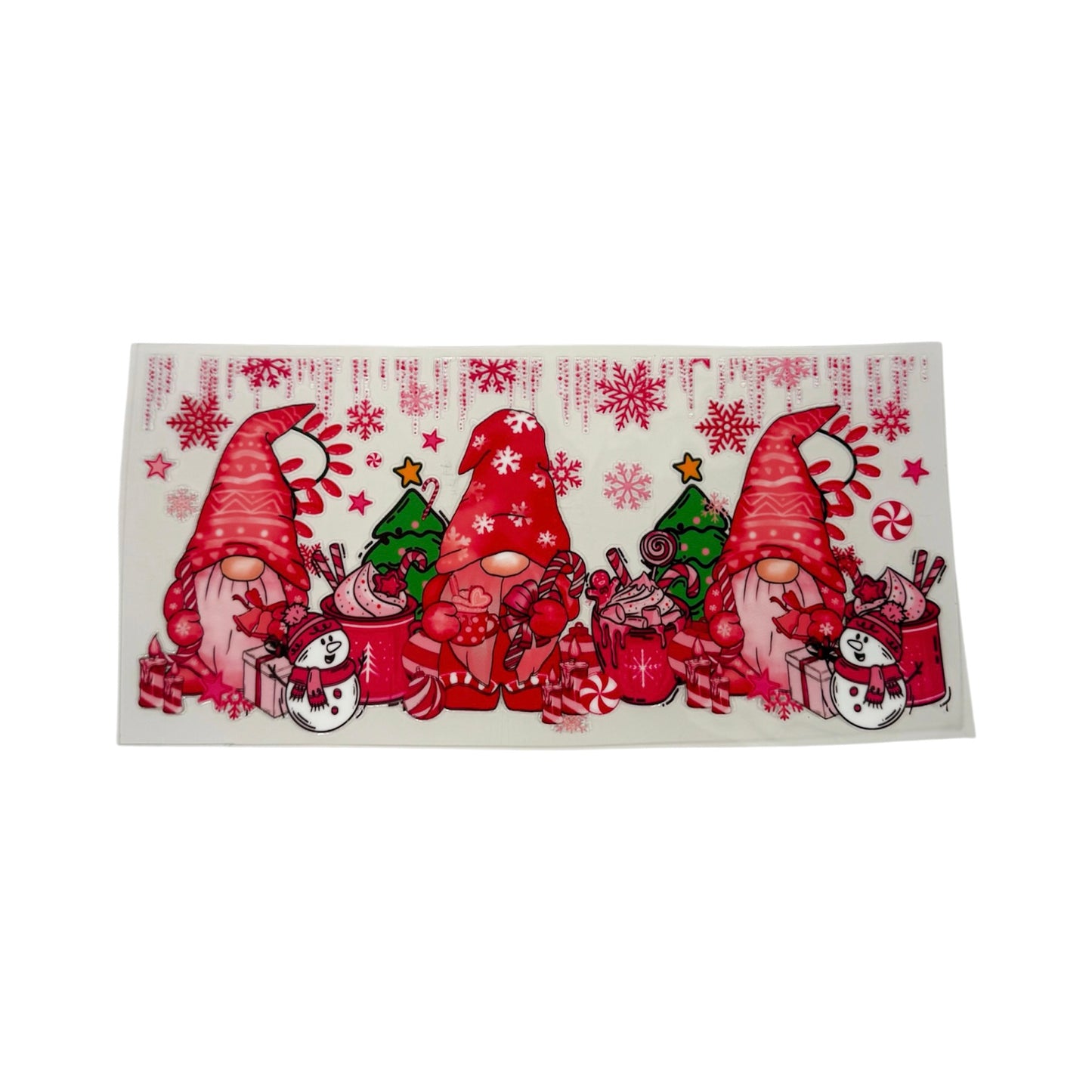 Pink Gnomes Wrap #30