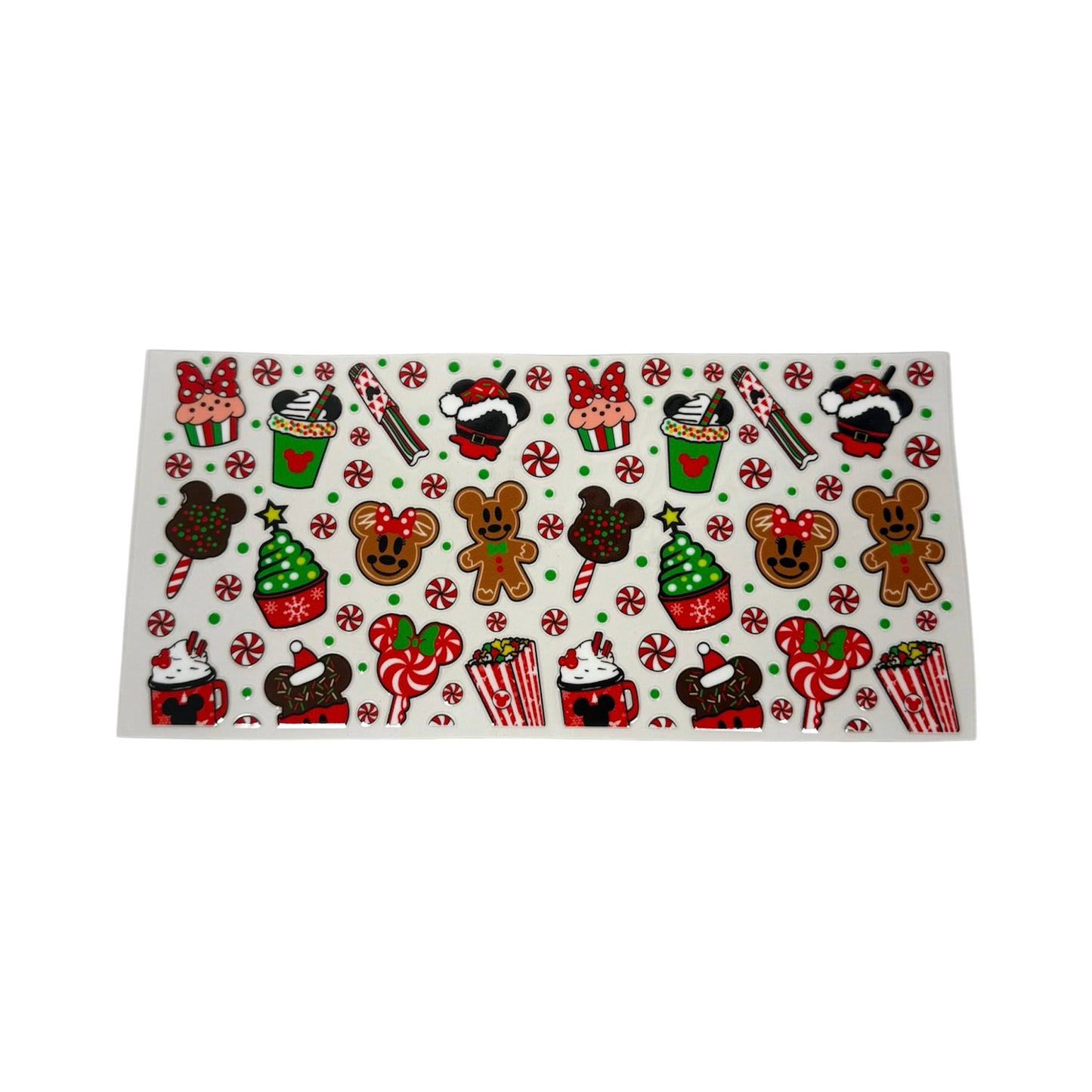 Christmassy Gingerbread & Cupcakes Wrap #36